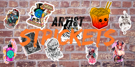 The Tattoo Warehouse Artist Sticker