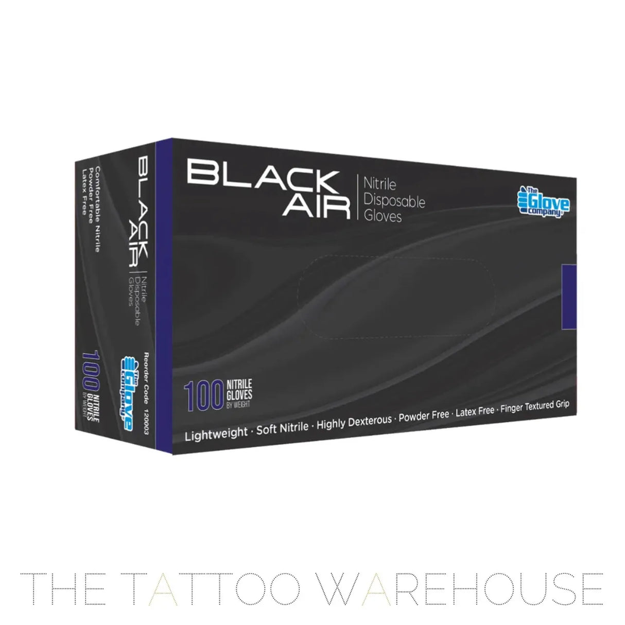 Black Air Nitrile Disposable Glove